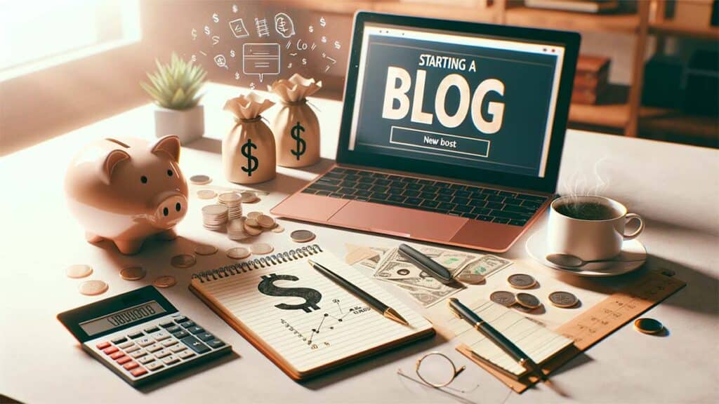 How much does it cost to start a blog